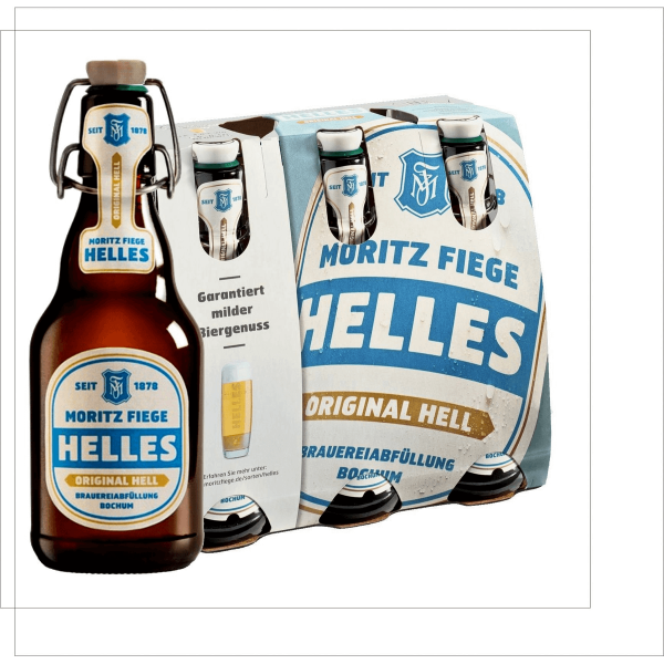 Bild von Fiege Helles    6x0,33l Buegel