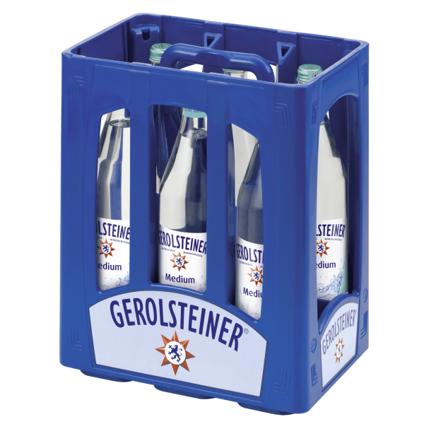Bild von Gerolst Medium  Glas      6x1l