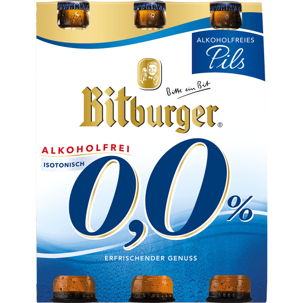 Bild von Bitburger Alkoholfrei  6x0,33l