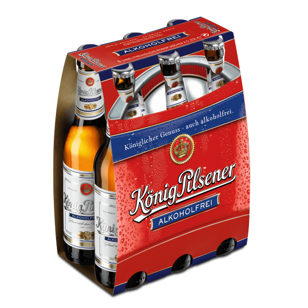 Bild von König Pils alkoholfrei  6 x 0,33L