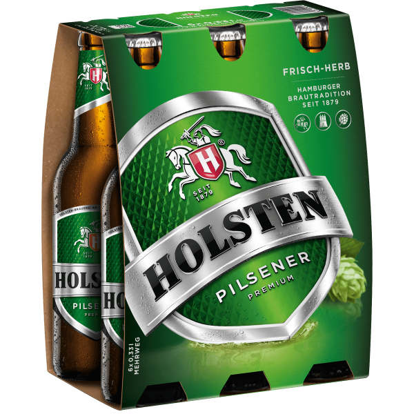 Bild von Holsten Pils        6x0,33l Pk