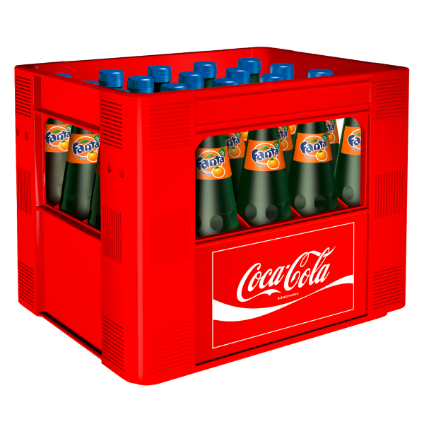 Bild von Fanta Orange Glas      20x0,5l