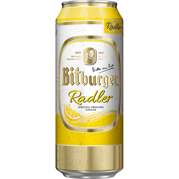 Bild von Bitburger Radler Dose  0,5L