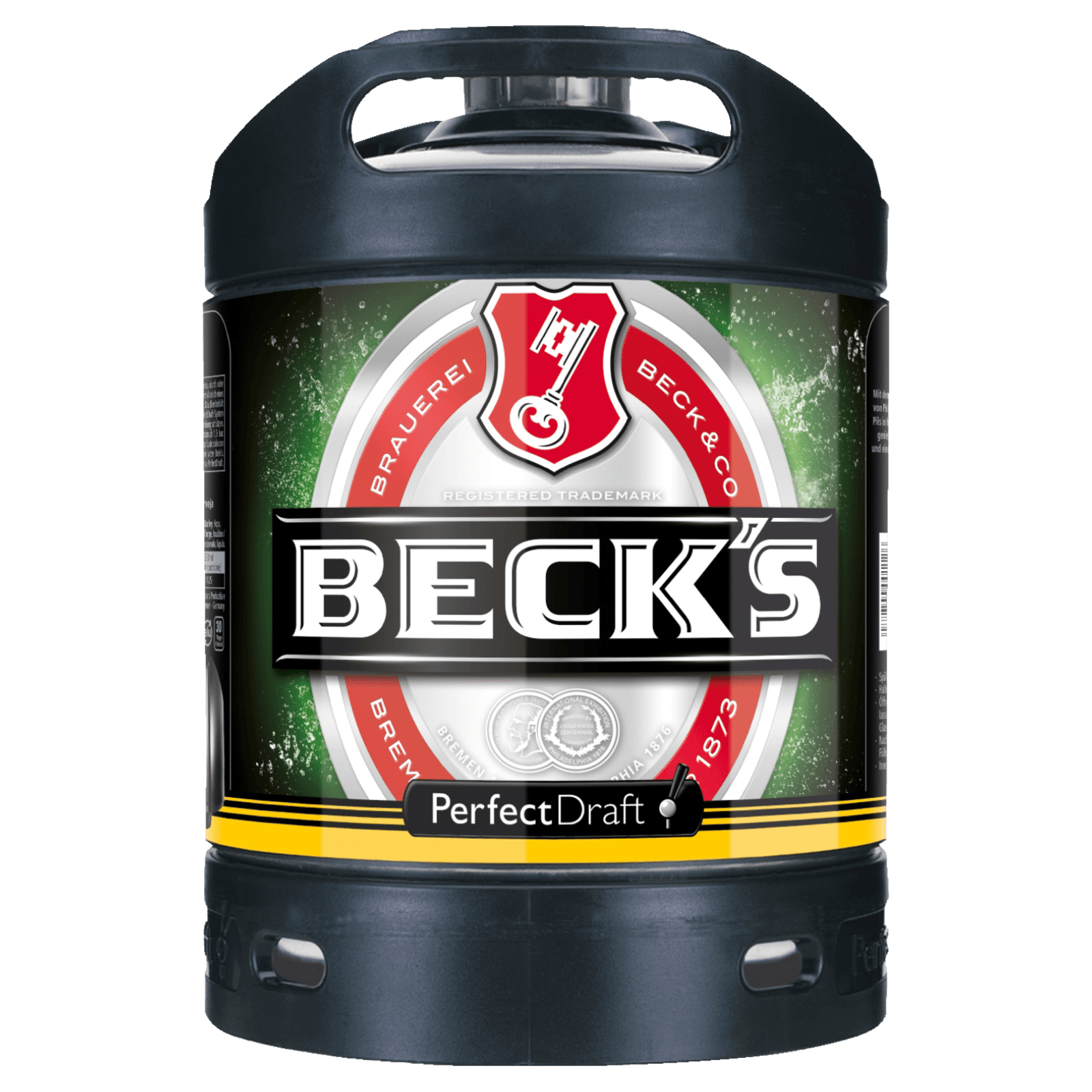 Bild von BECKnS PILS PERFECT DRAFT   6L
