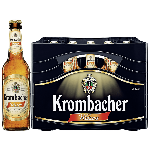 Bild von Krombacher Weizen      20x0,5l