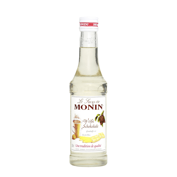 Bild von MONIN Sirup Weiße Schokolade 0,25l