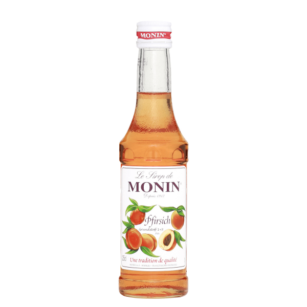 Bild von MONIN Sirup Pfirsich 0,25l