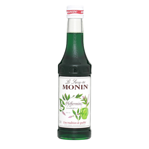 Bild von MONIN Sirup Pfefferminz grün 0,25l