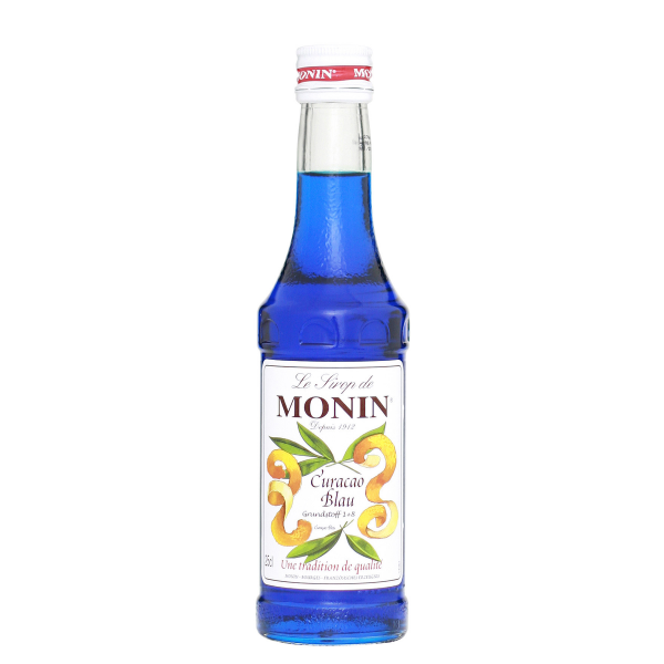 Bild von MONIN Sirup Blue Curacao 0,25l