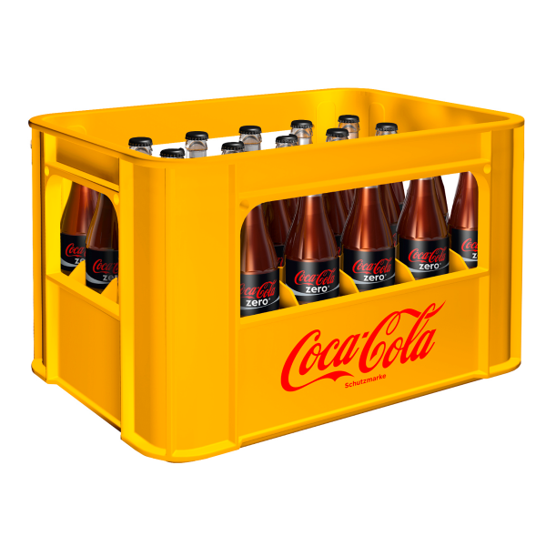 Bild von Coca Cola Zero Glas   24x0,33l