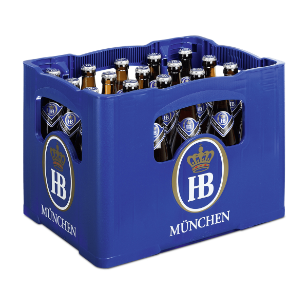 Bild von Hofbräu München Schwarze Weiße  20 x 0,5L