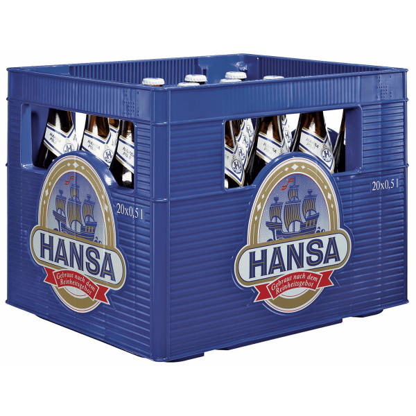 Bild von Dortmunder Hansa Pils  20 x 0,5L