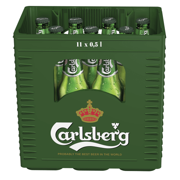 Bild von Carlsberg Beer 11x0,5l Mw