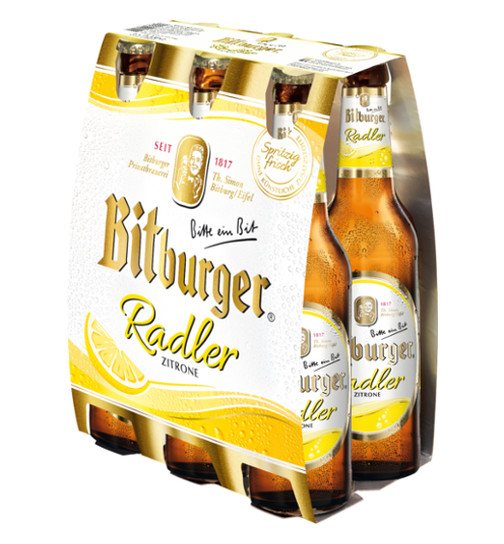 Bild von Bitburger Radler    6x0,33l Pk