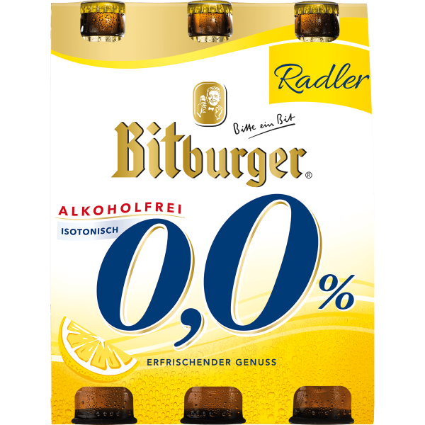 Bild von Bitburger Radl. Alkfr.24x0,33l