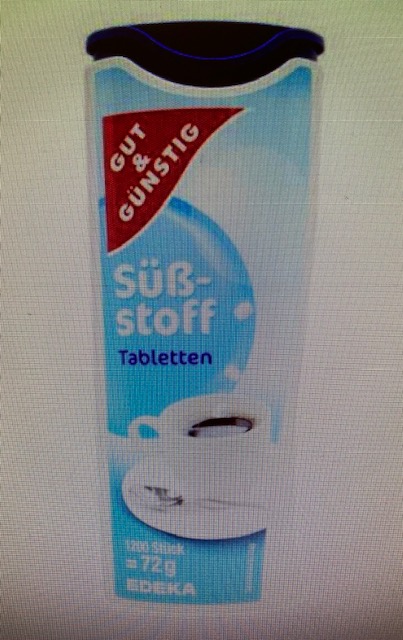 Bild von G&G Süßstofftabletten Spender 1200ST 72g