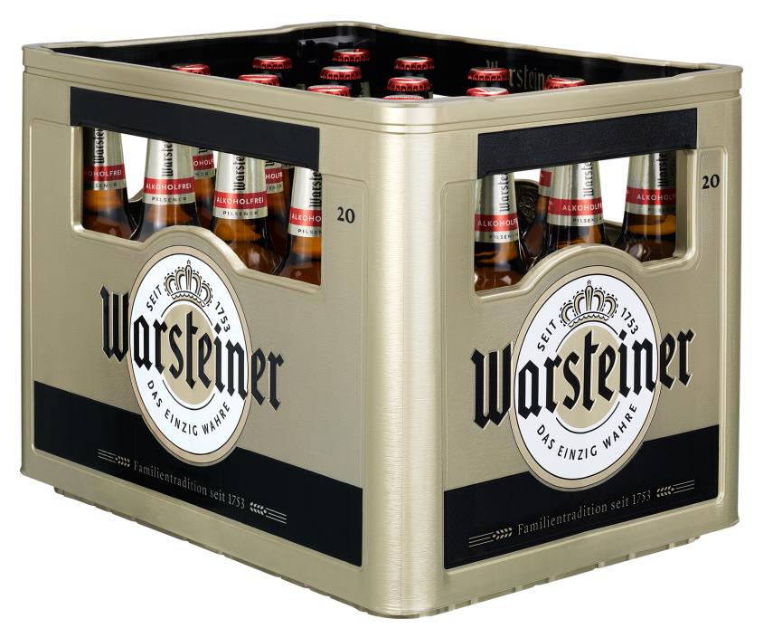 Bild von Warsteiner Alkoholfrei 20x0,5l