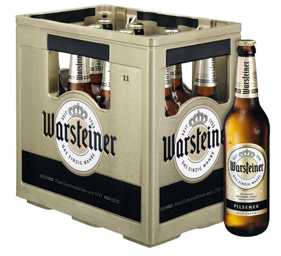 Bild von Warsteiner Pils        11x0,5l