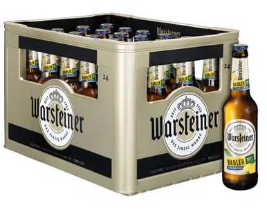 Bild von Warsteiner Radler     24x0,33l