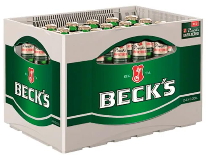 Bild von Beck´s Unfiltered 24x0,33 L
