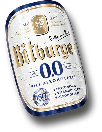 Bild von Bitb.0,0% Pils 24x0,33l Mw