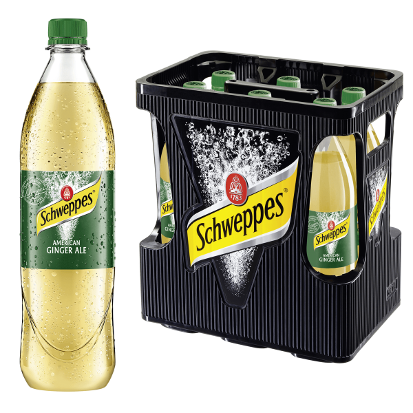 Bild von Schweppes Ginger Ale Pet  6x1l