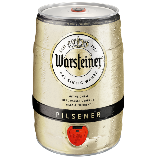 Bild von Warsteiner Premium Pilsener  5L